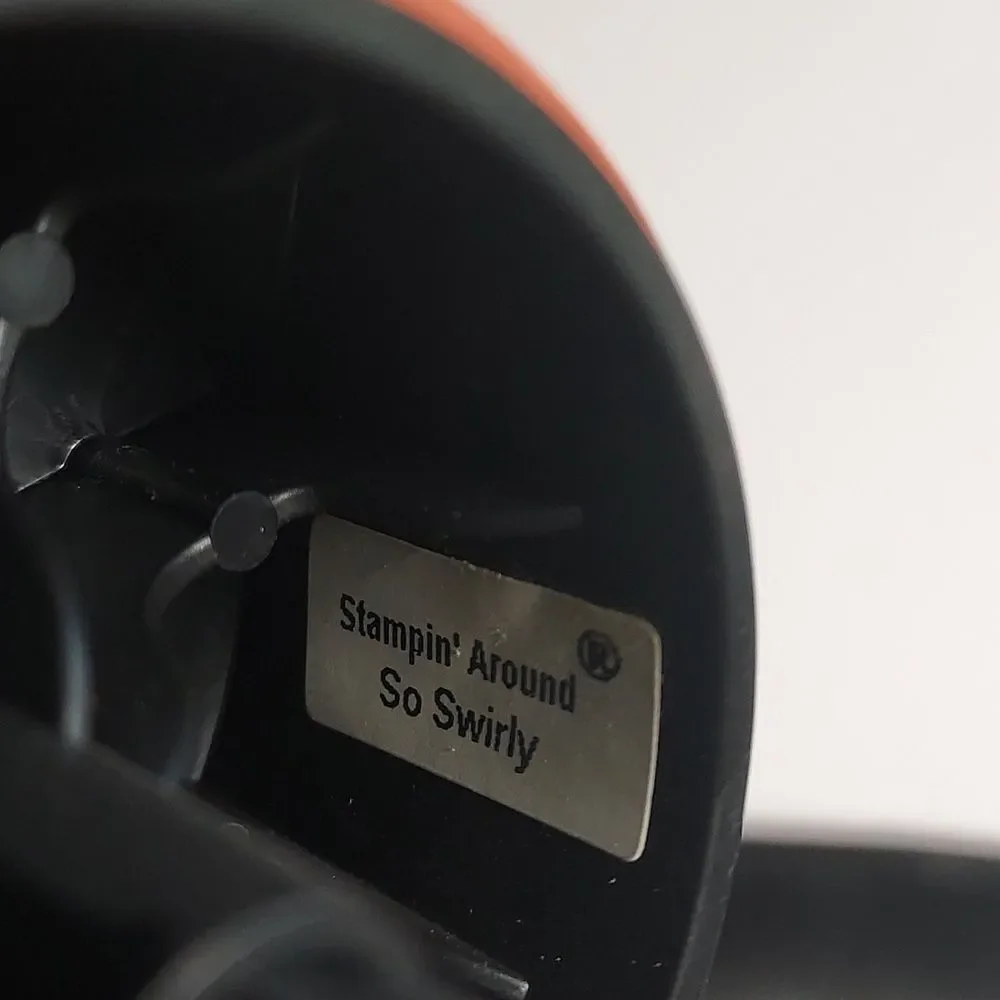 Stampin Up! Stamp Roller So Swirly Rubber Wheel Stamp